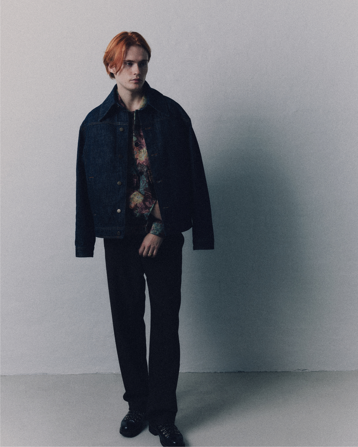 Men’s Dark Denim Jacket