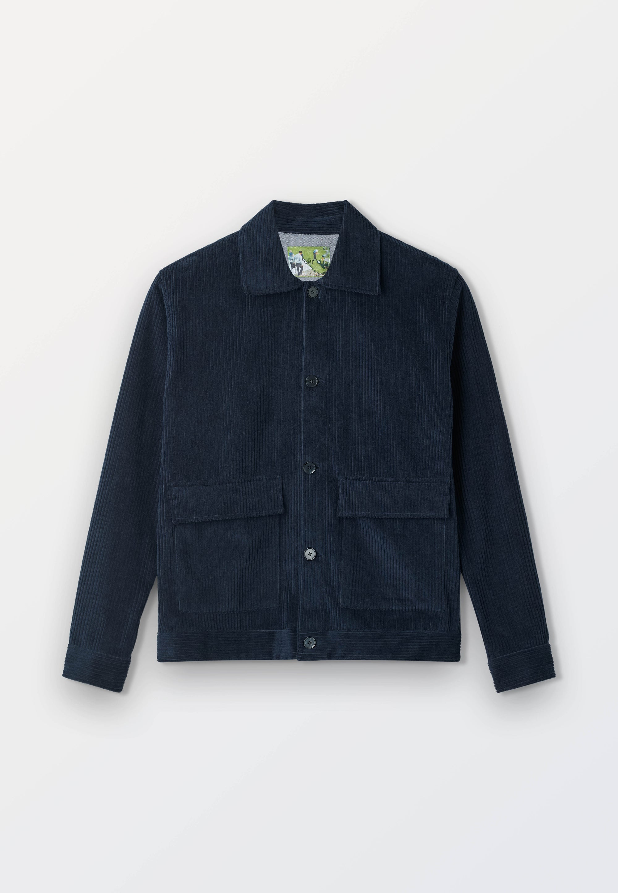 Wide-Wale Corduroy Overshirt