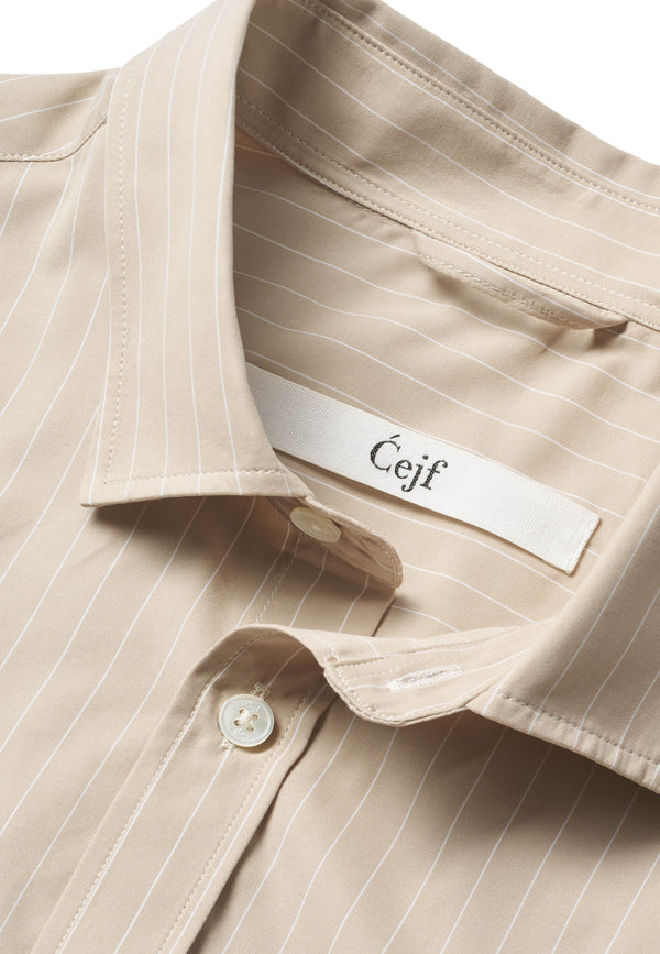 Cejf Embroidery Poplin - Sand