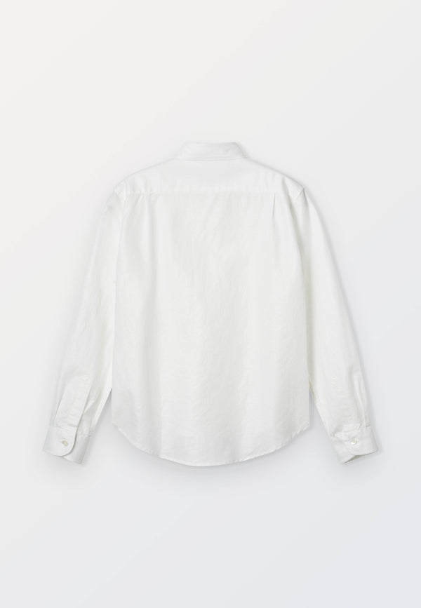 Cejf Ladies Classic Shirt - Jason Linen White