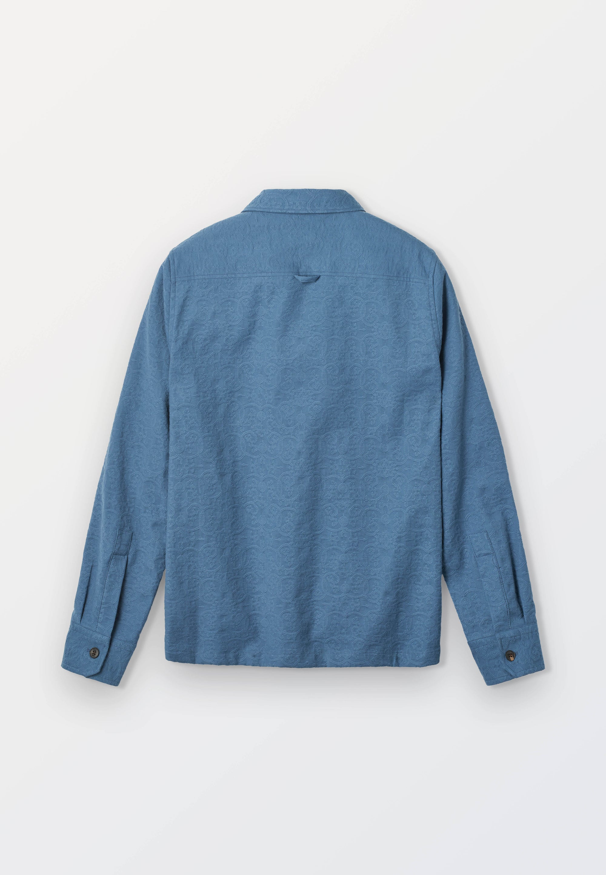 Cejf Pocket Overshirt Mens Colored Jacquard