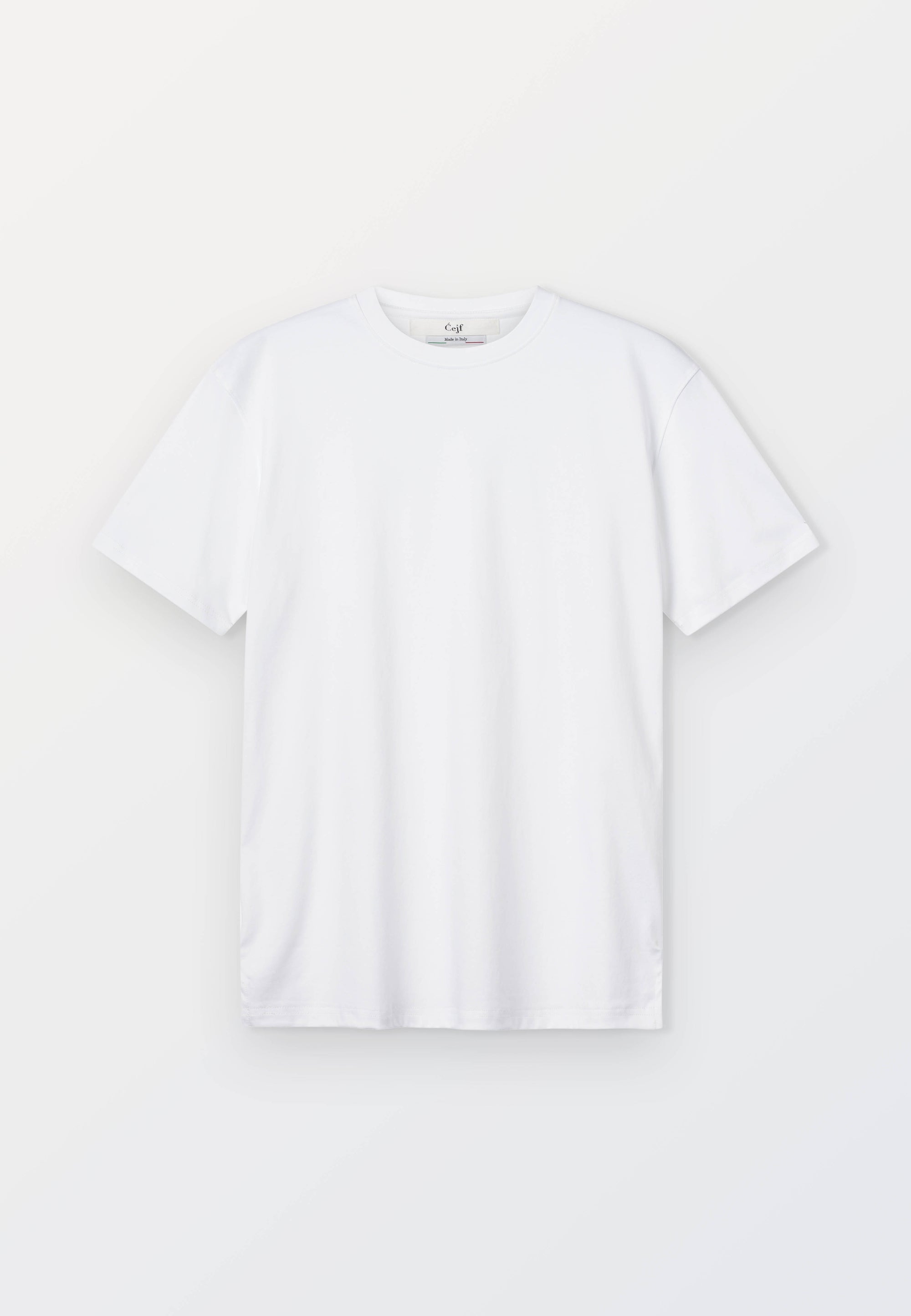 Italian Classic Luxury Tee - White