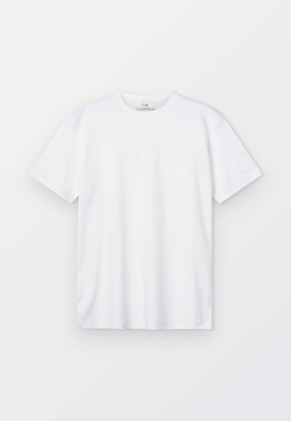 Italian Classic Luxury Tee - White