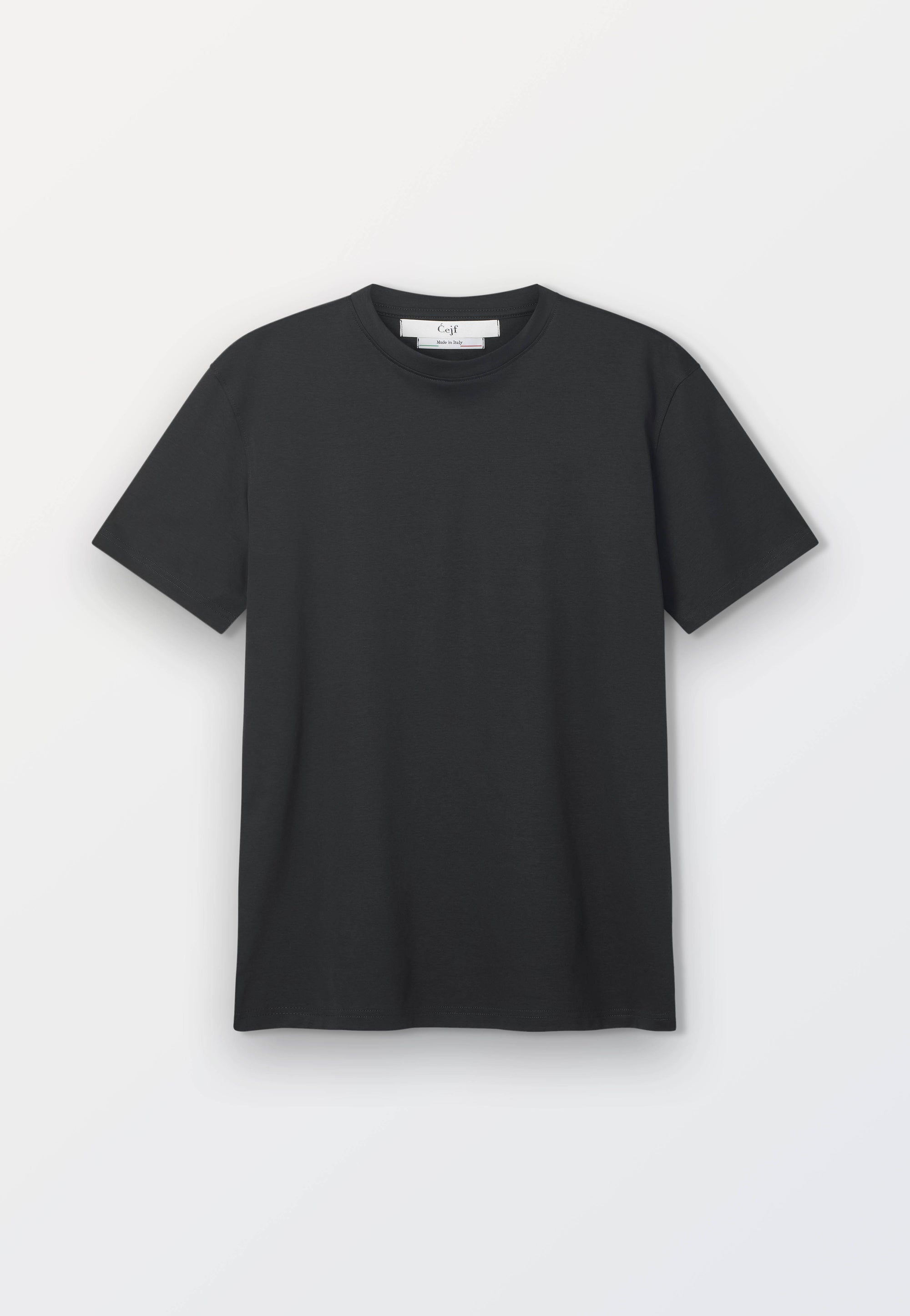 Italian Classic Luxury Tee - Black