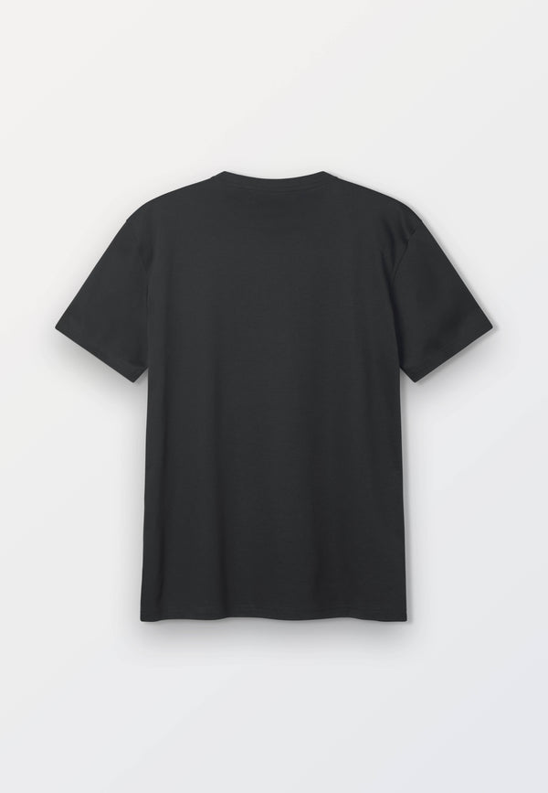 Italian Classic Luxury Tee - Black