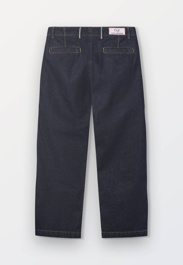 Cejf Selvedge Pants Dark Blue