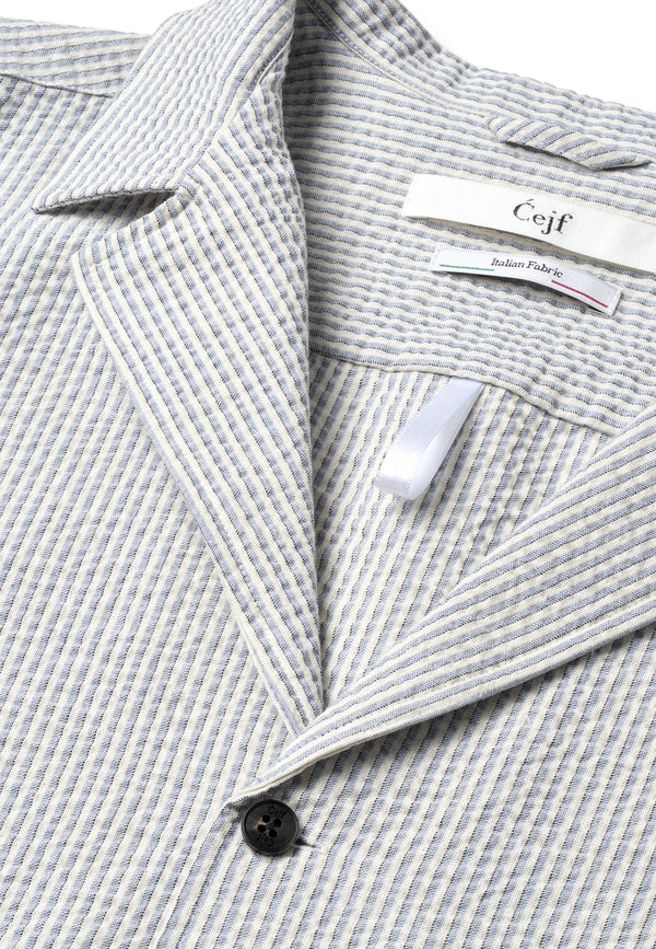 Cejf Blazer - Blue Stripe