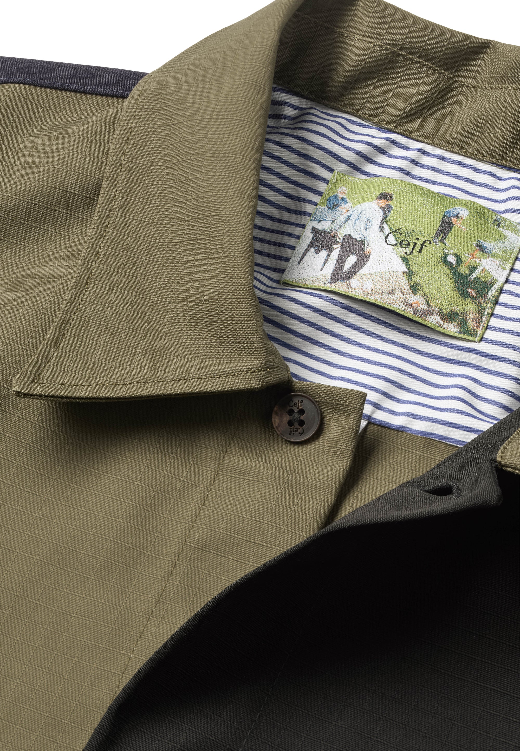 Cejf Mens Overshirt - Mixed Titan