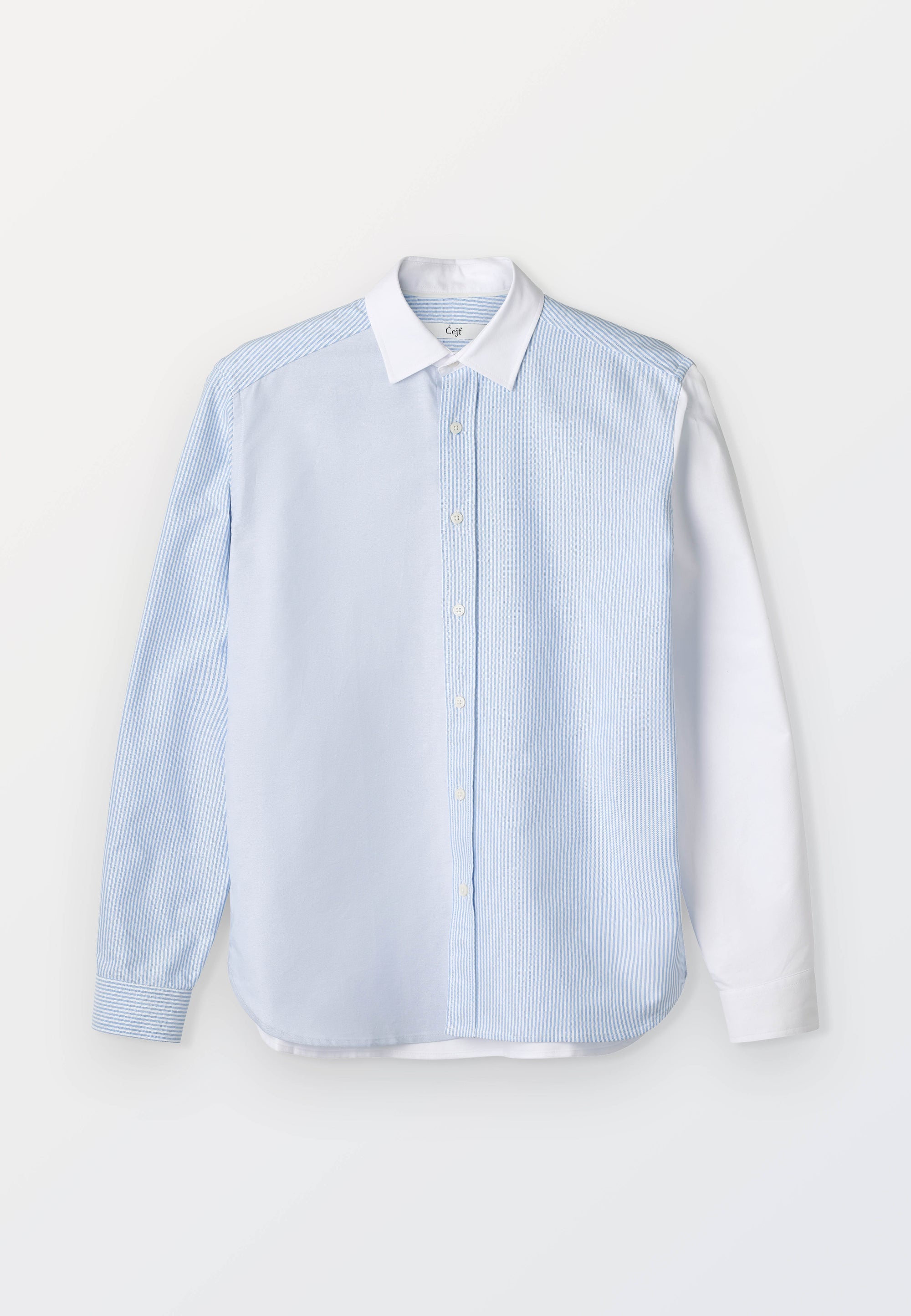 Classic men’s Shirt in 100% Organic Washed Oxford  – Mix