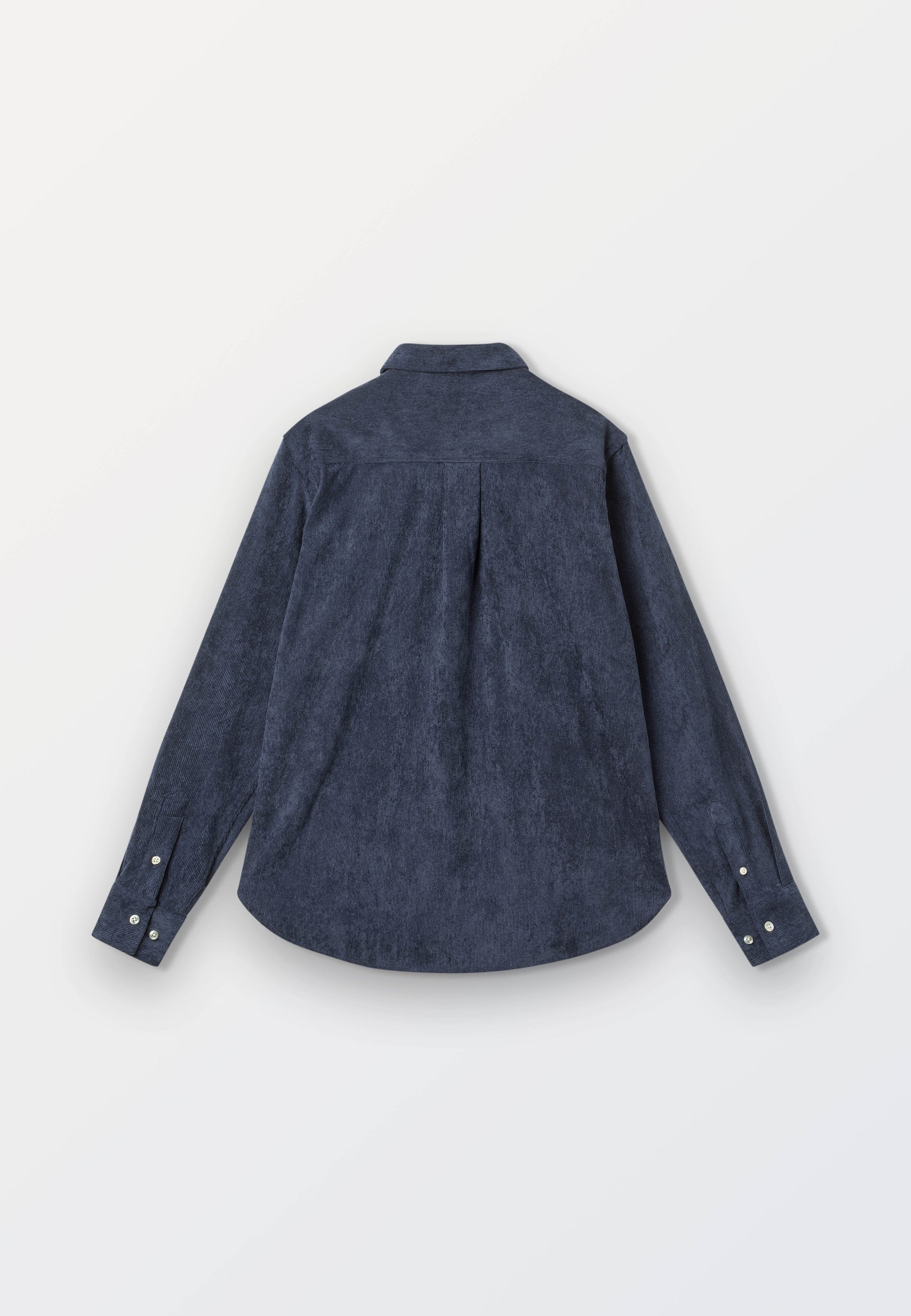 Corduroy Shirt Mens - Navy