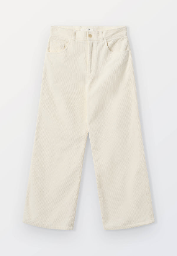 Corduroy pants mens - white