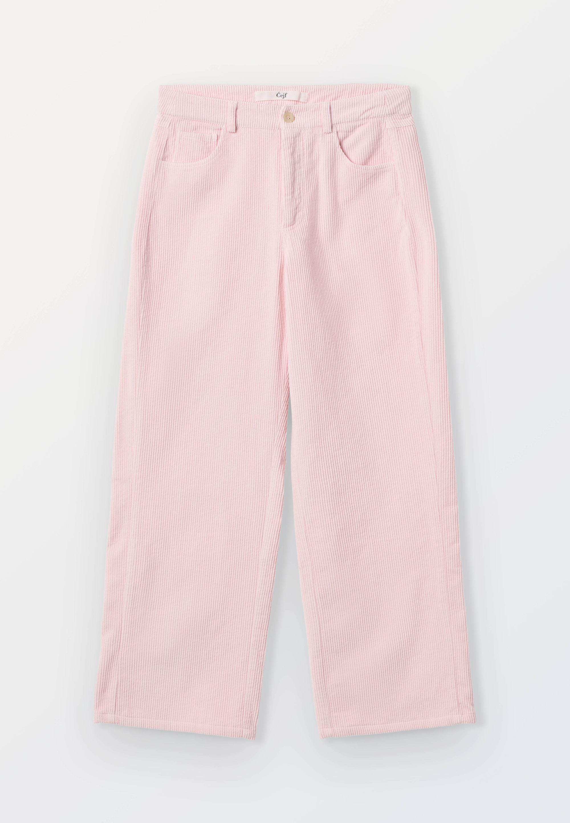 Corduroy pants women - pink