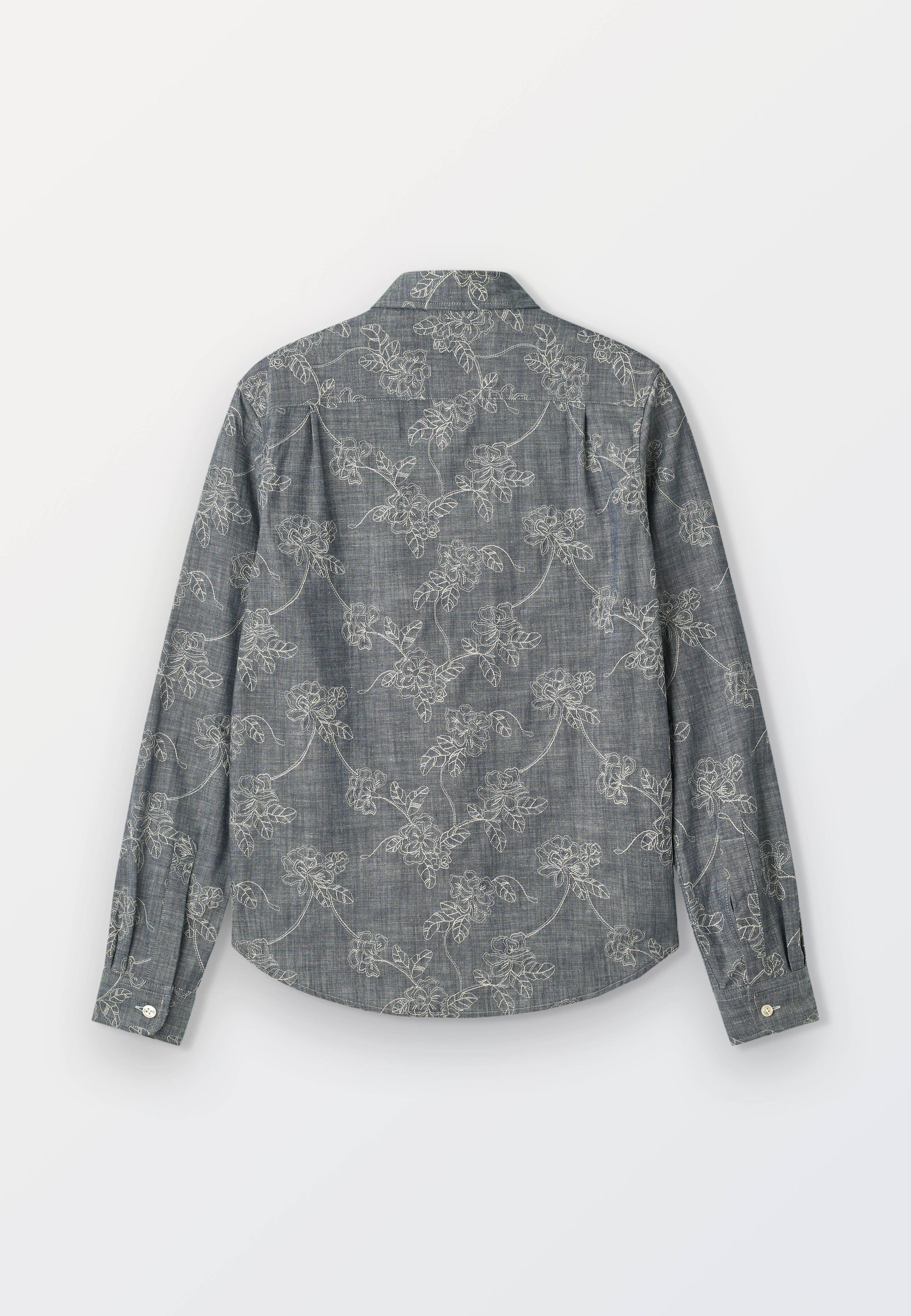Embroidered Denim Women’s Shirt