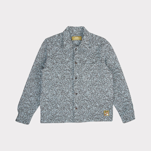 Polako Kvadrat Overshirt – Blue