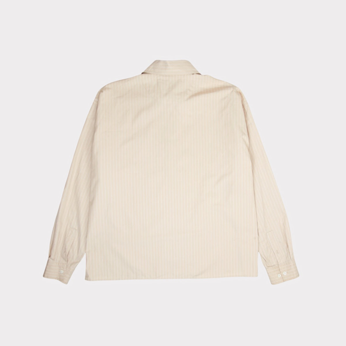 Polako BB Poplin Shirt – Sand Stripe