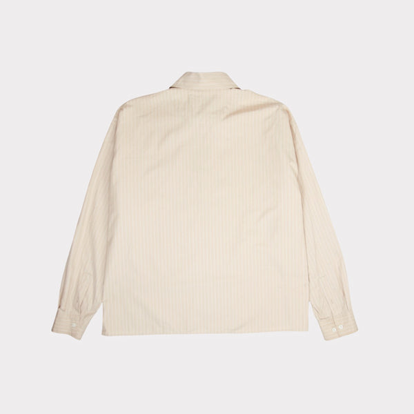 Polako BB Poplin Shirt – Sand Stripe