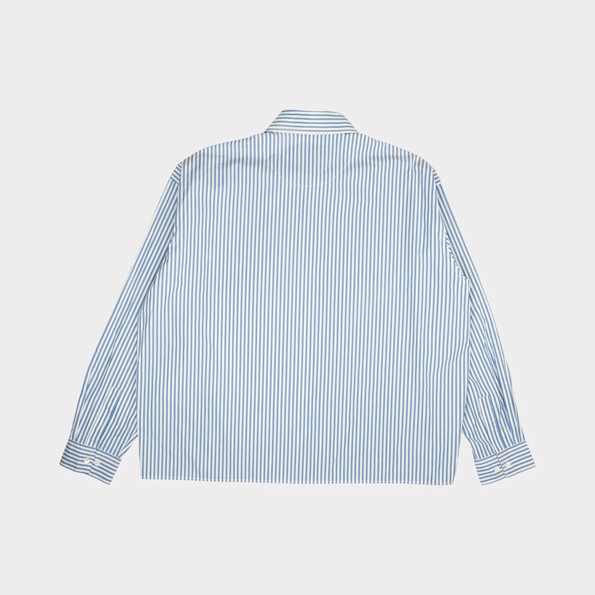 Polako BB Poplin Shirt – Blue Stripe