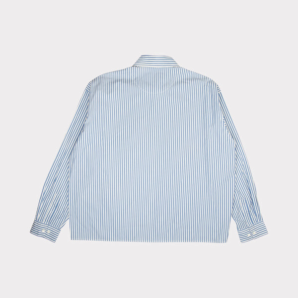Polako BB Poplin Shirt – Blue Stripe