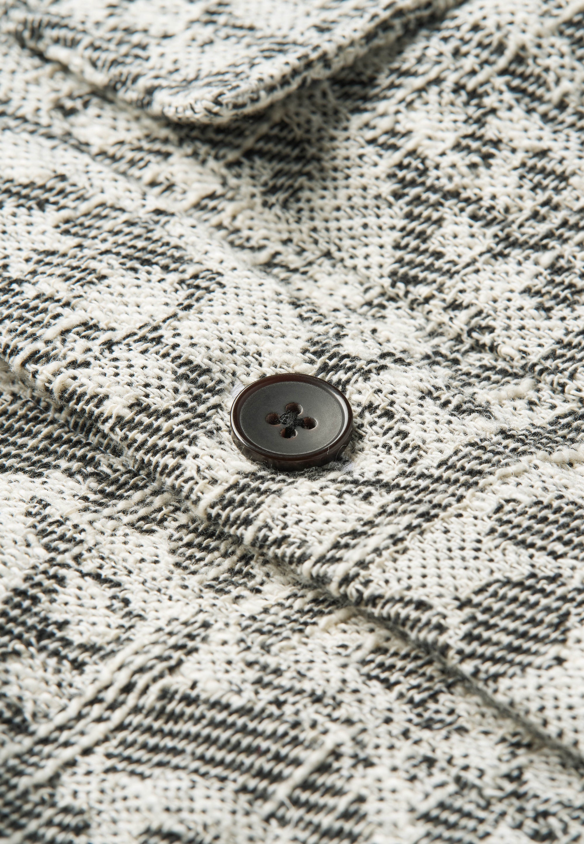 Grey Jacquard Men’s Overshirt