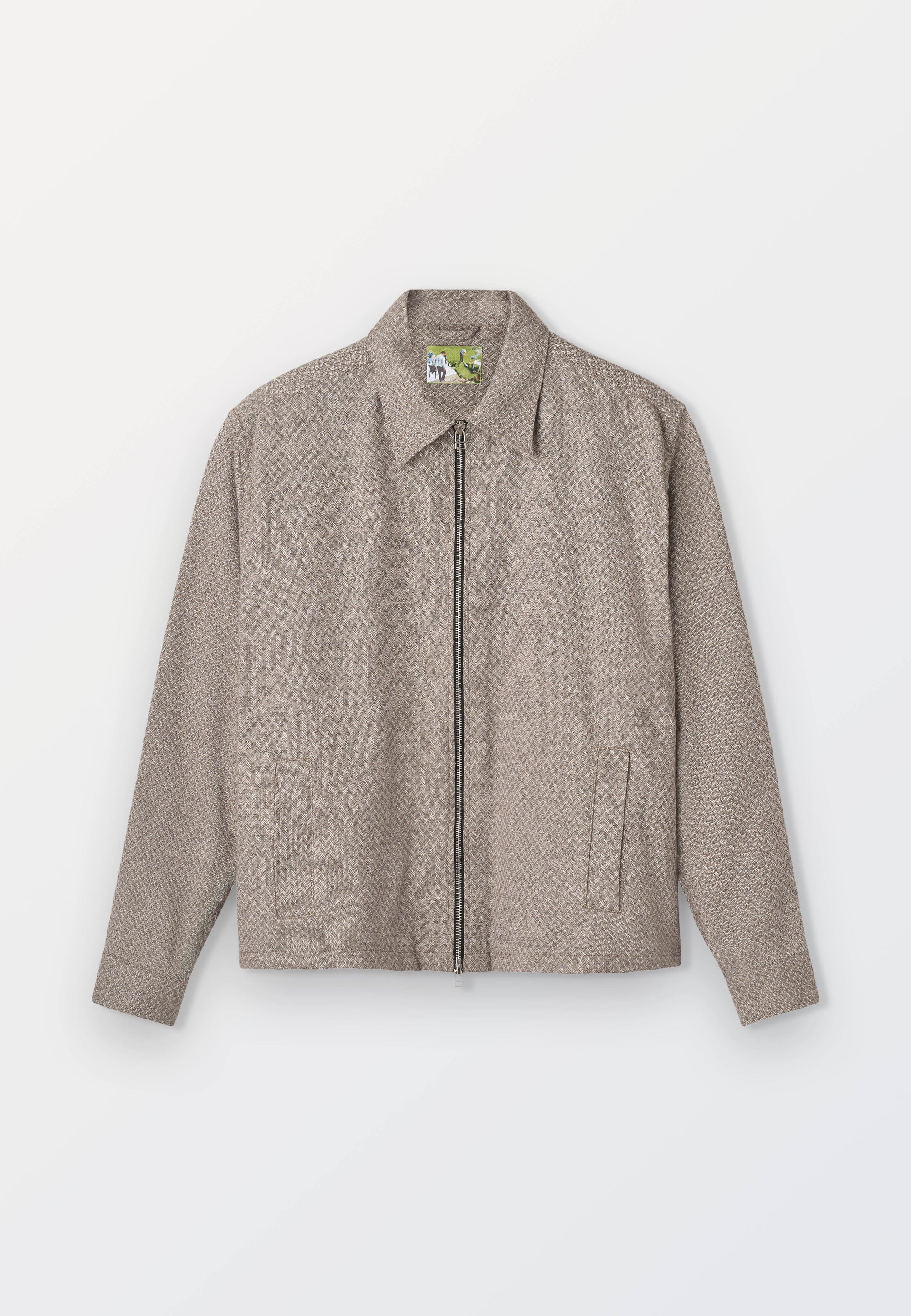 Men’s 2-Way Zipper Jacket - Structured