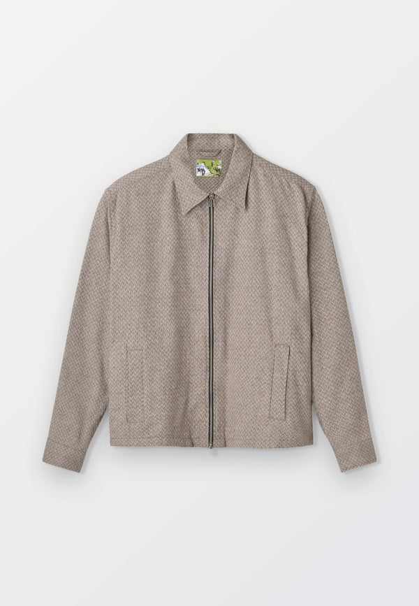 Men’s 2-Way Zipper Jacket - Structured