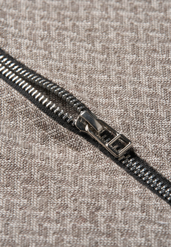 Men’s 2-Way Zipper Jacket - Structured