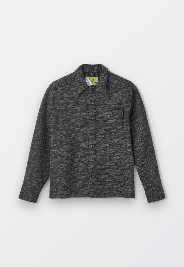 Men’s Wool Overshirt – Structured