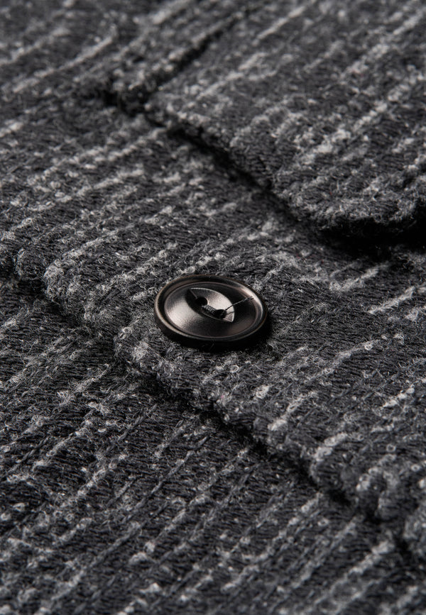 Men’s Wool Overshirt – Structured