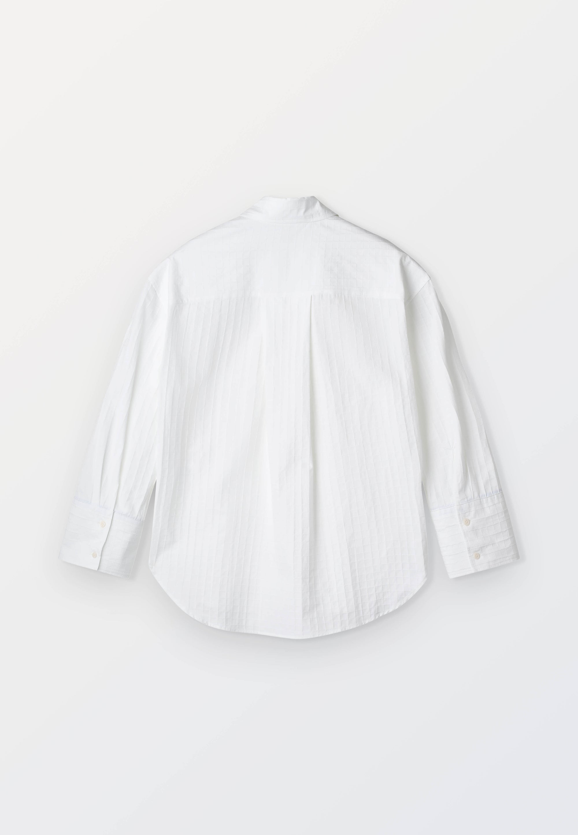 Oversized Women’s Shirt Ripstop 100% cotton – White