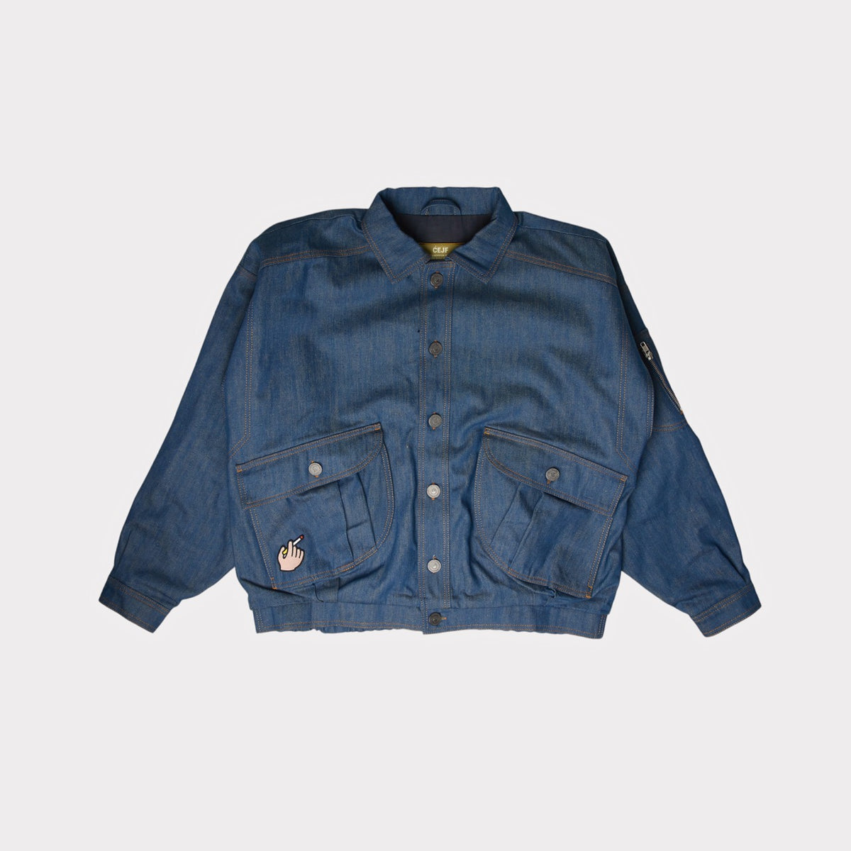 Polako Denim Jacket – Blue