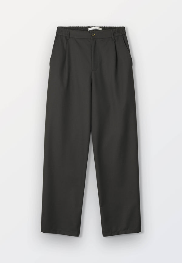 Twill Suit Pant – Black