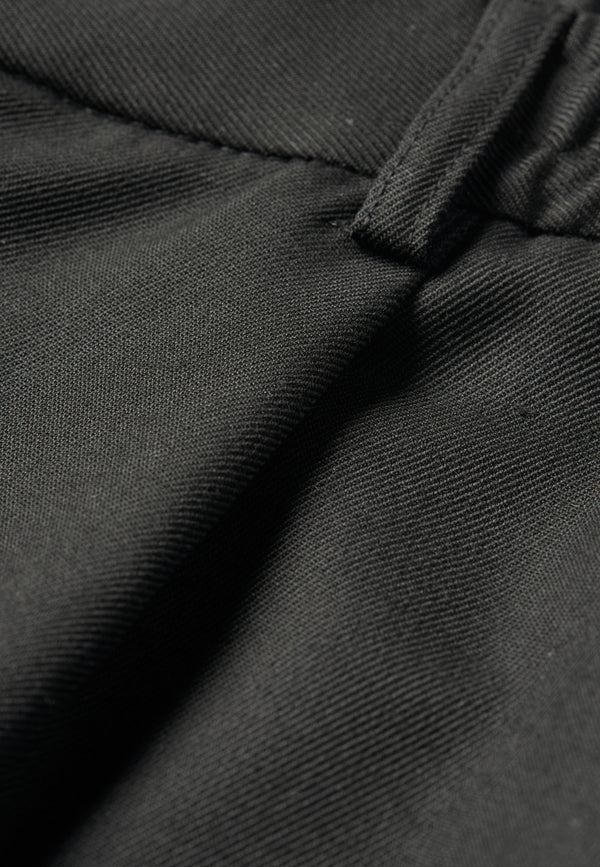 Twill Suit Pant – Black