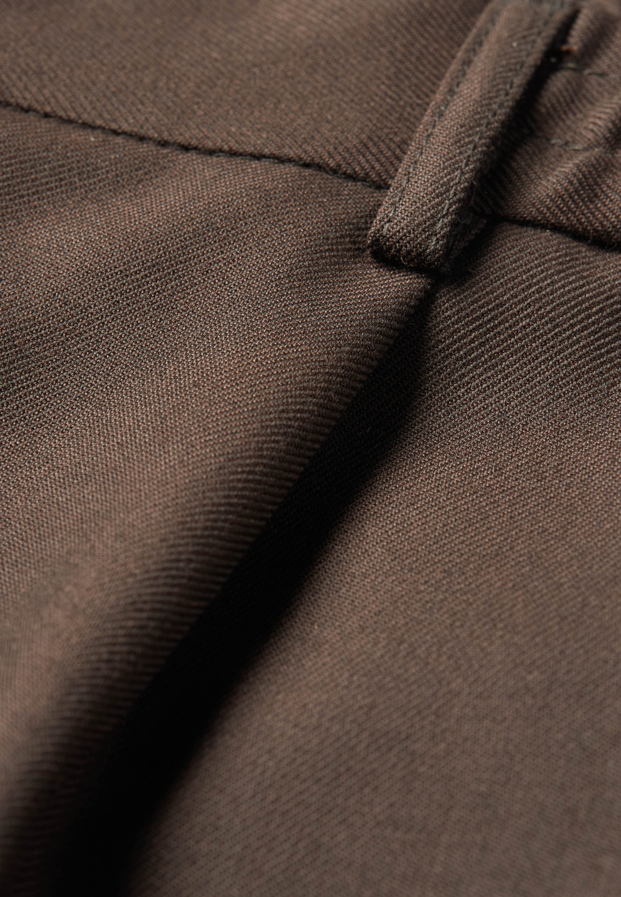 Twill Suit Pant – Brown