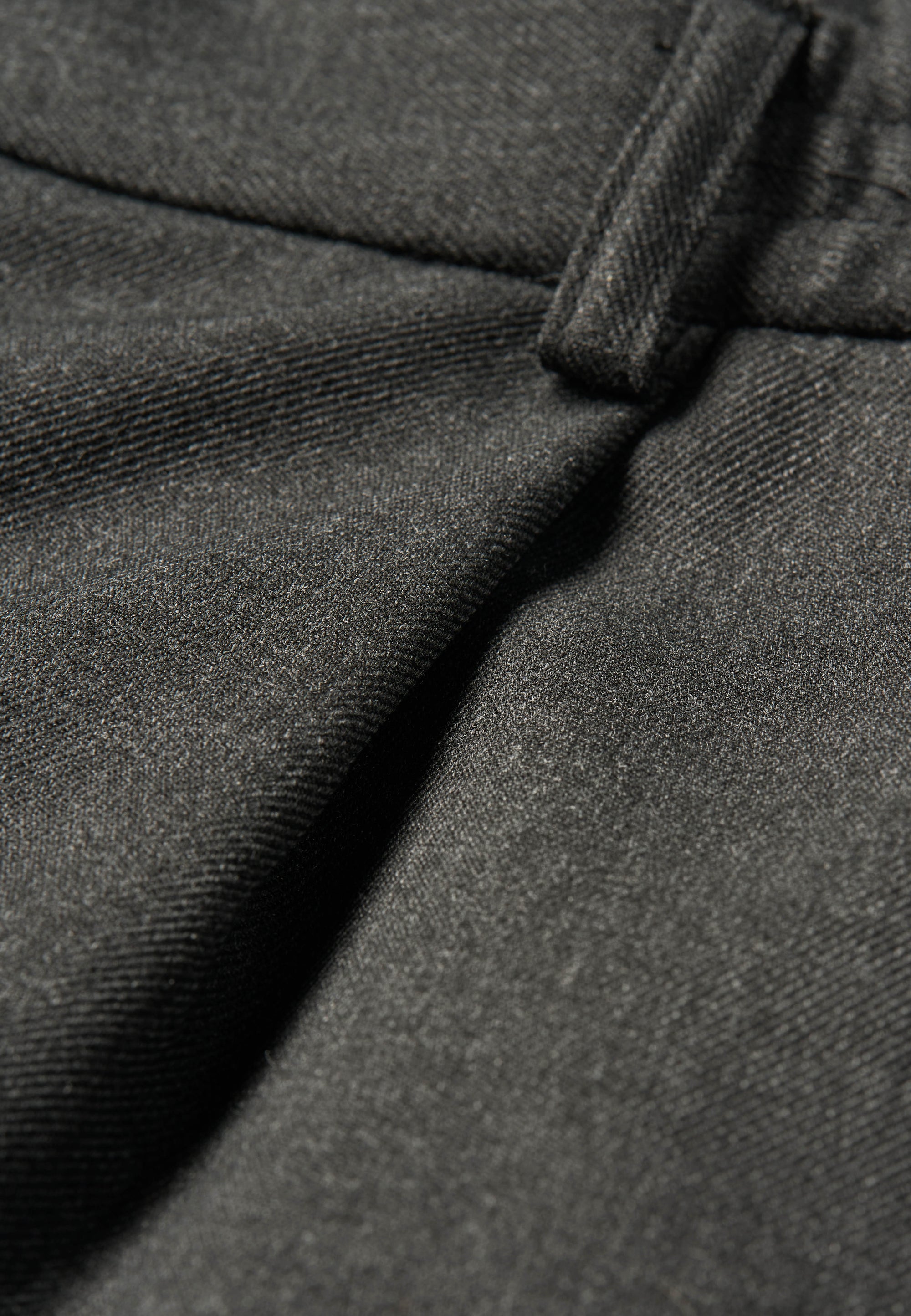 Twill Suit Pant – Grey Melange