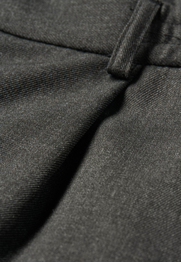 Twill Suit Pant – Grey Melange