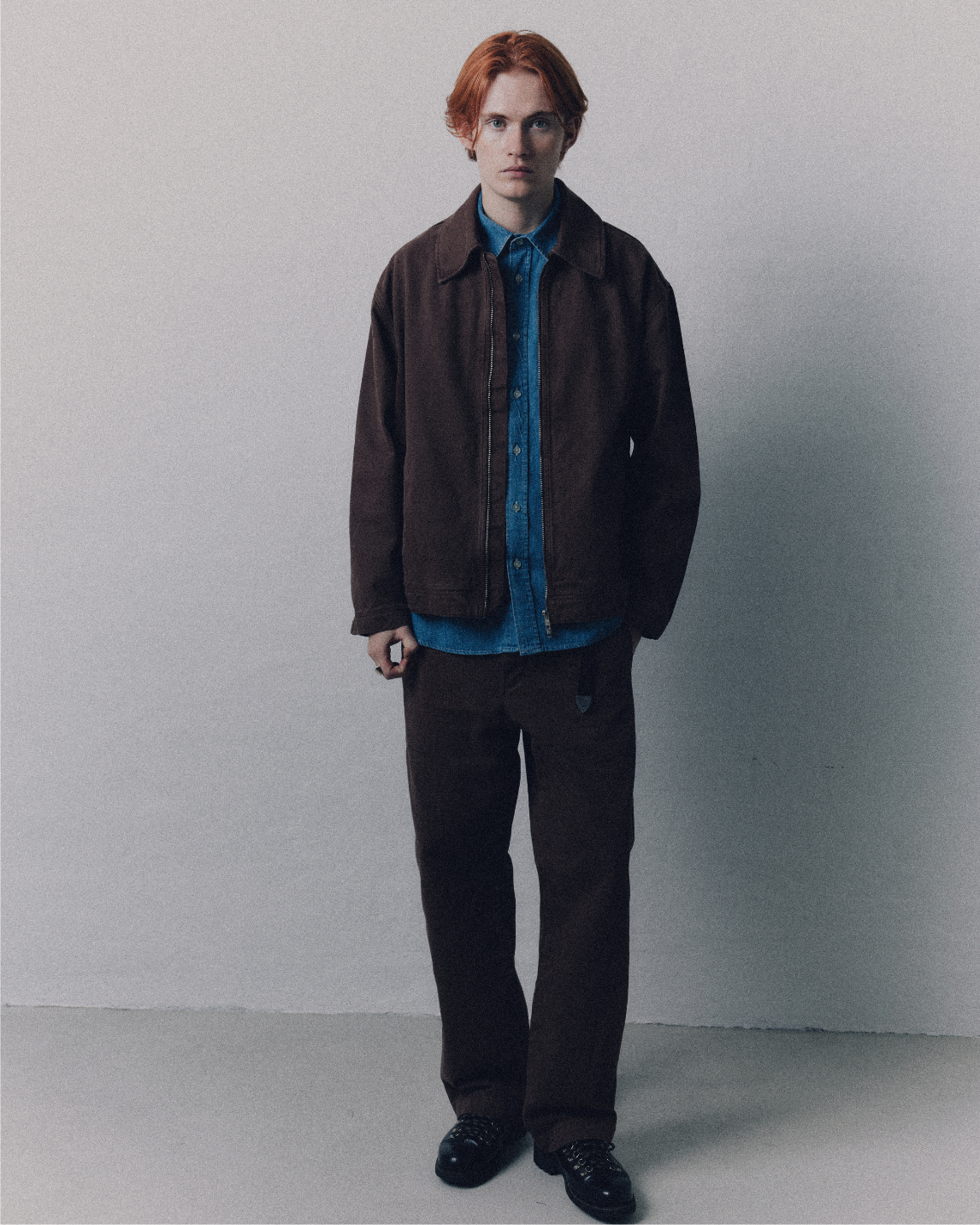 Heavy Garment Dyed Twill Overshirt
