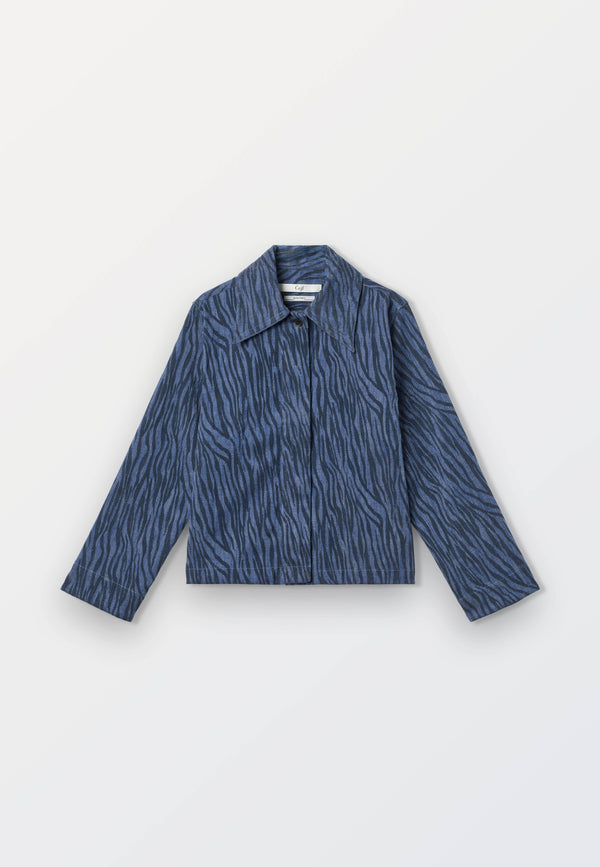 Woman Zebra Overshirt