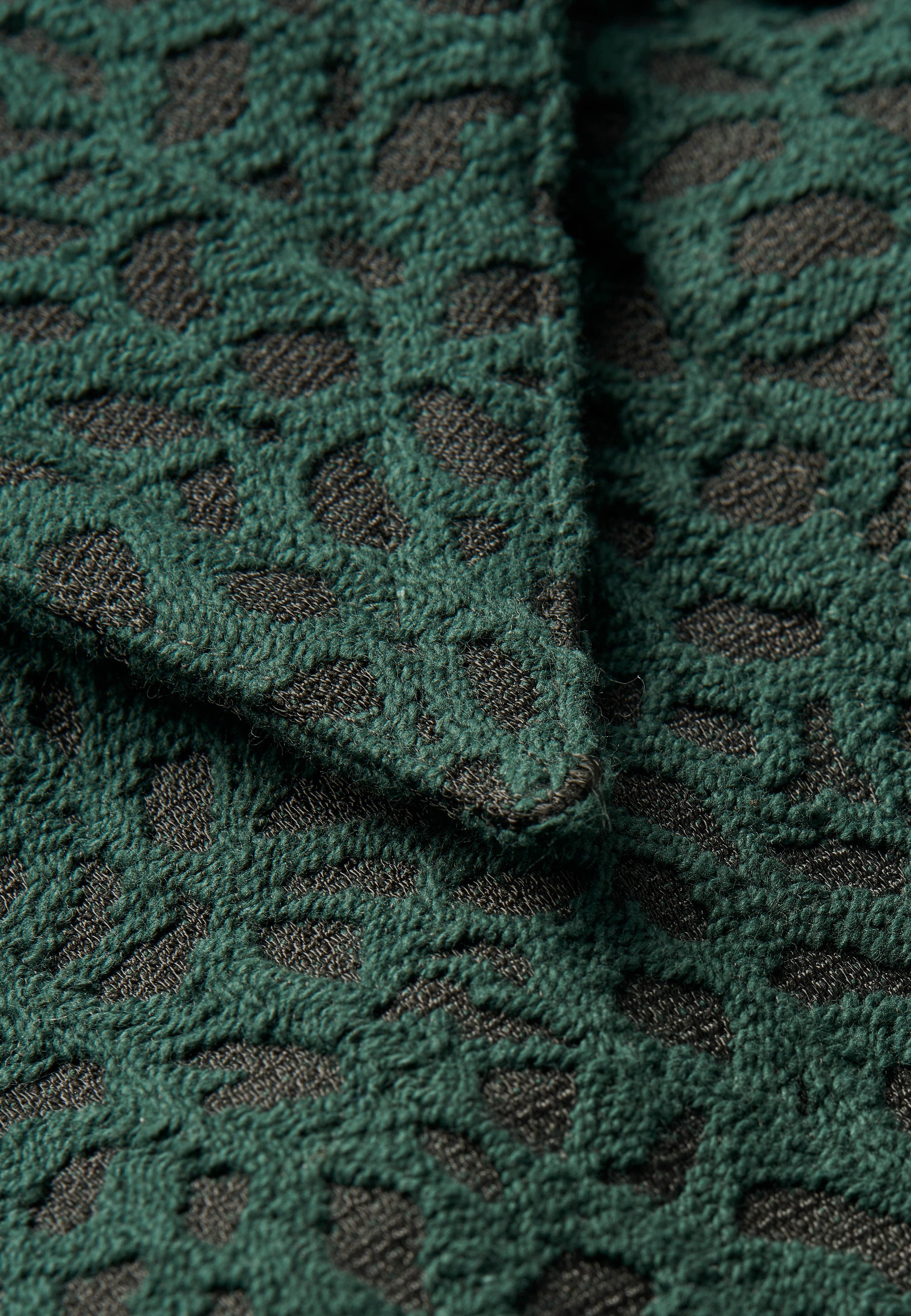 Women’s Jacquard Overshirt  – Green