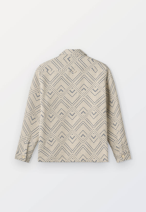 Zik Zak Jacquard Overshirt